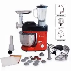 Потужний багатофункціональний кухонний комбайн 4в1 Domotec MS-2051 3000Вт Кухонна машина