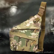 Чоловіча сумка месенджер через плече Cross Body 4634 міні рюкзак антизлодій для телефону ключів та документів Камуфляж