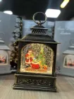 Новорічний музичний ліхтар нічник з підсвічуванням Xmas 24072D