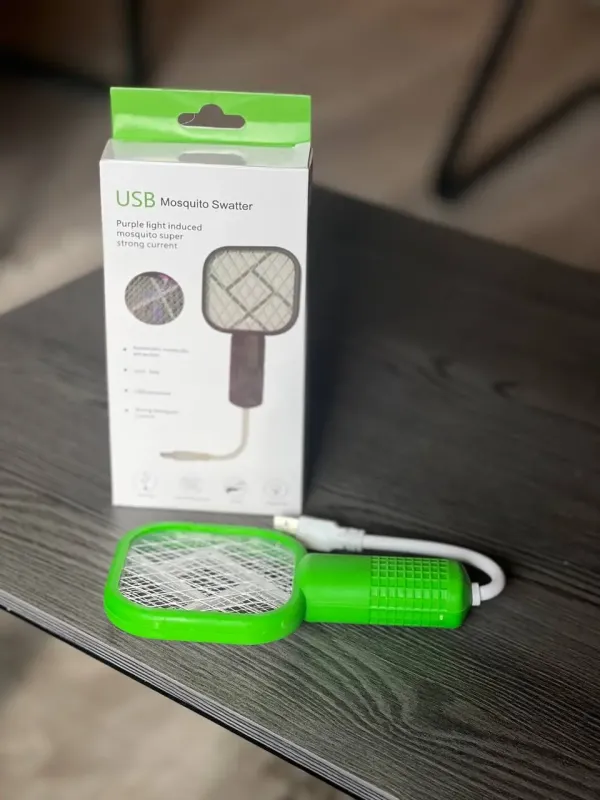 Міні мухобойка USB-пастка комах для боротьби зі шкідниками, УФ-світло