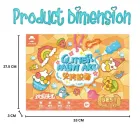 Набір для виготовлення брелоків з блискітками Glitter Paint Art