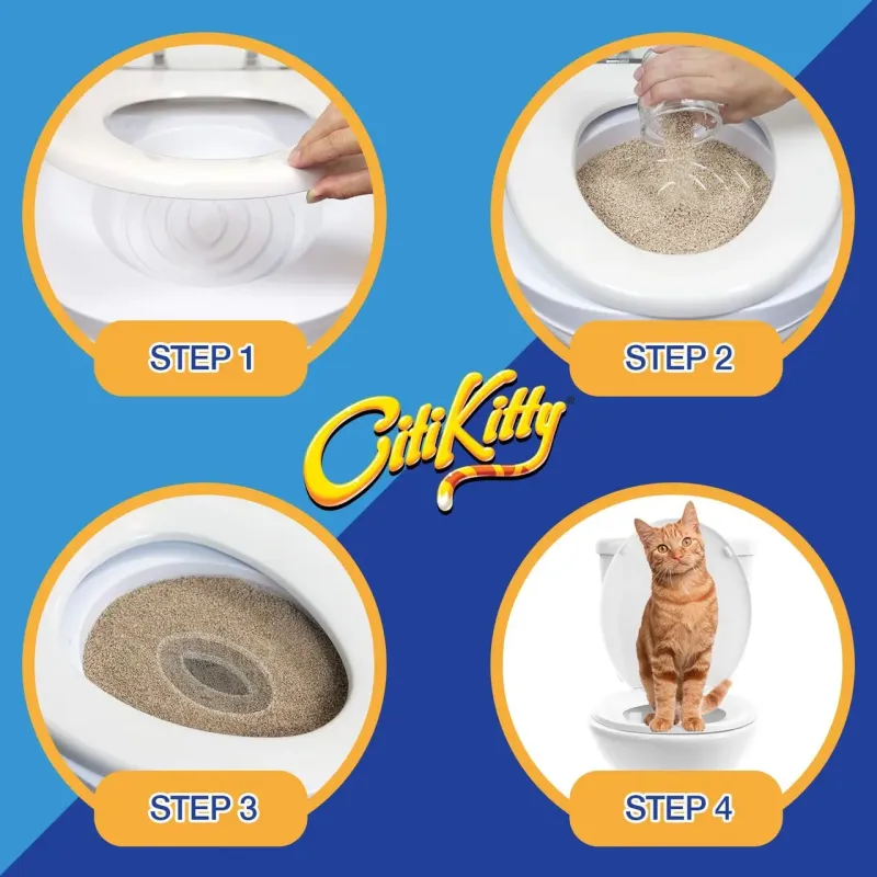 Набір для привчання кішки до унітазу CitiKitty