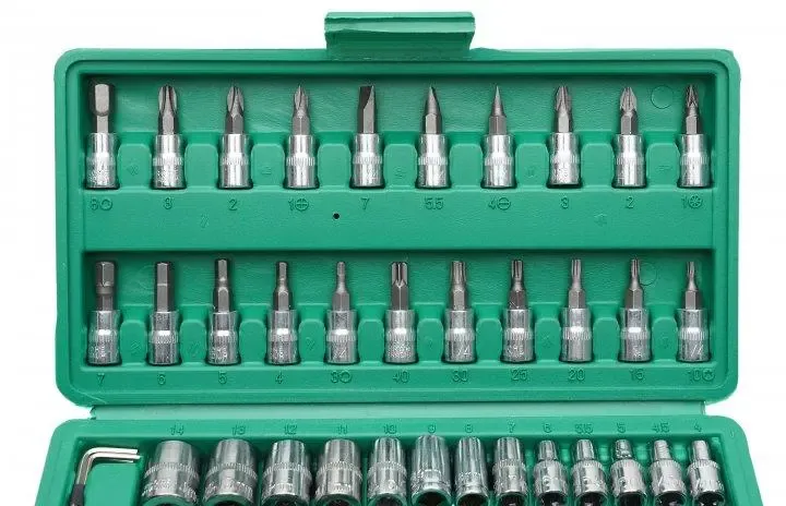 Набір інструментів у валізці Piece Tool Set (46 предметів)