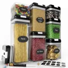 Набір контейнерів для їжі (7 предметів+етикетки)