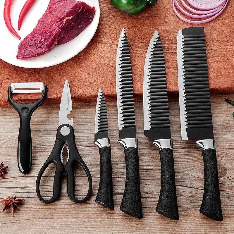 Набір кухонних ножів Knife 6 in 1