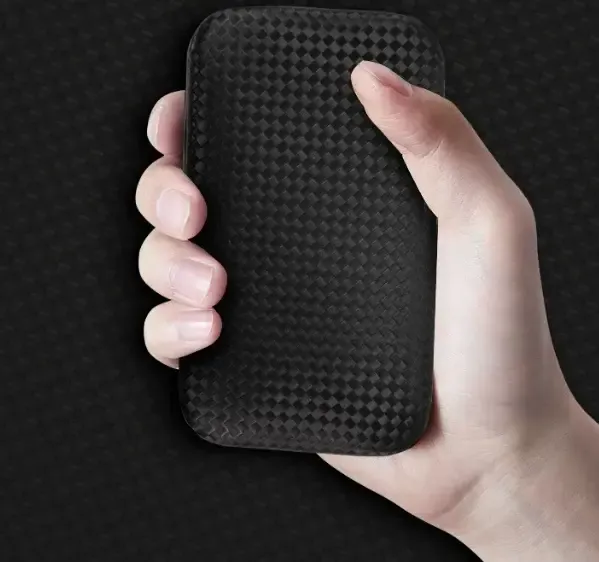 Набір манікюрний з 7 предметів у футлярі. Набір для манікюру та педикюру в чохлі (чорний)