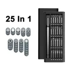 Набір викруток 25 в 1 Біти Phillips Torx Hex Precision DIY розбірний міні-чохол