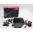 Набір з клавіатурою мишкою та конвертером Ігровий для консолей Combo Gaming Клавіатура Миша Хаб Mix Pro