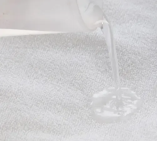 Наматрацник непромокальний Аквастоп з тканинним бортом та резинкою (100*200)