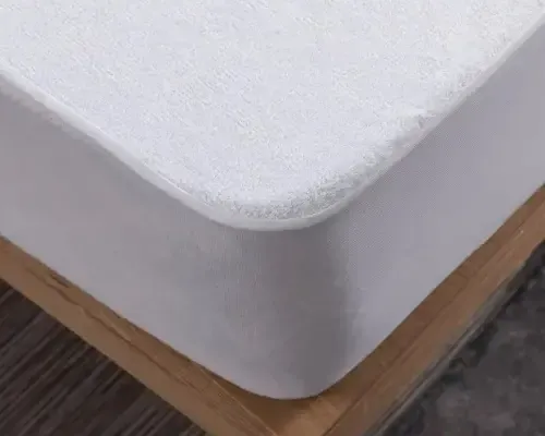 Наматрацник непромокальний Аквастоп з тканинним бортом та резинкою (100*200)