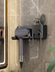 Настінний тримач полиця для фена та штекера Storage Shelf