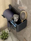Настінний тримач полиця для фена та штекера Storage Shelf