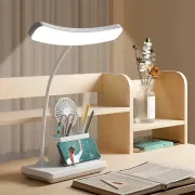 Настільна LED лампа на акумуляторі бездротова гнучка світлодіодна гнучка на робочий стіл зарядка від USB