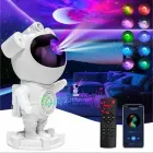 Ночник проектор зоряного неба Астронавт із Bluetooth колонкою Sky Star Astronaut Bambi ZZ-202