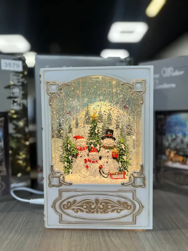 Новорічний музичний нічник-світильник XMAS WDL 24023B