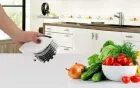 Ніж для нарізки 3 в 1 Rolling Mincer w-53 та Tenderizer з часниковим пресом овочерізка