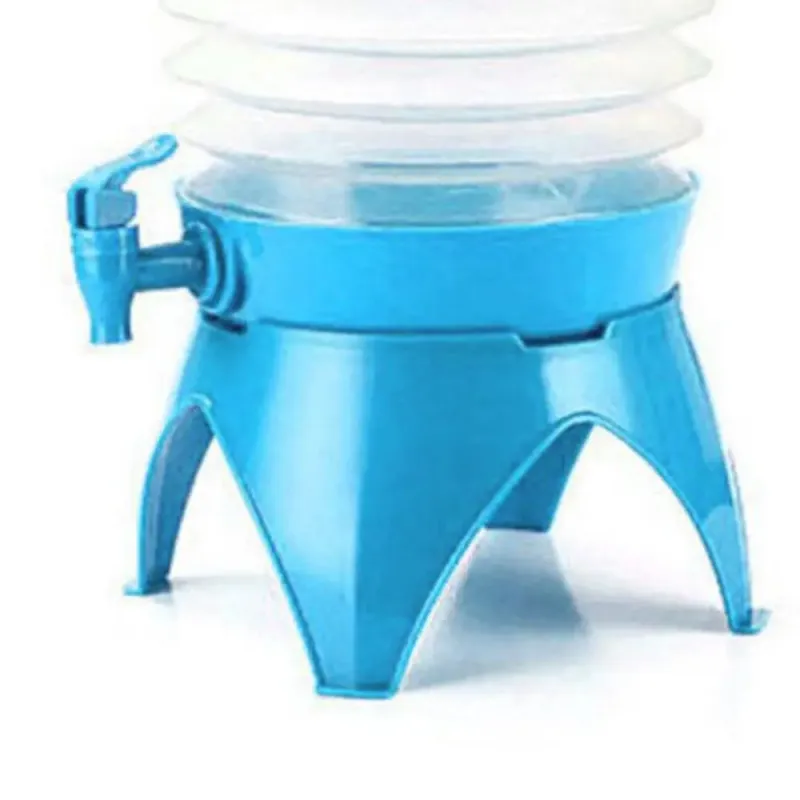 Відкритий складний диспенсер для напоїв пластиковий портативний для пікніків на відкритому повітрі