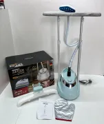 Блакитний Відпарювач вертикальний для одягу зі стійкою Zepline ZP-129 3000W