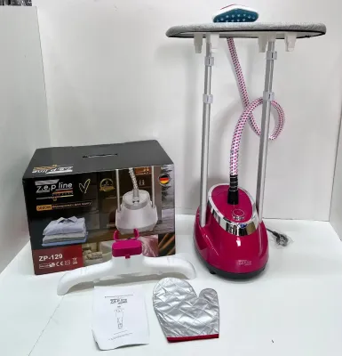 Червоний Відпарювач вертикальний для одягу зі стійкою Zepline ZP-129 3000W