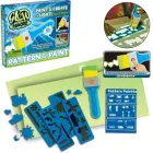 Палітра візерунків Glow Magic набір для малювання, малювання світлом