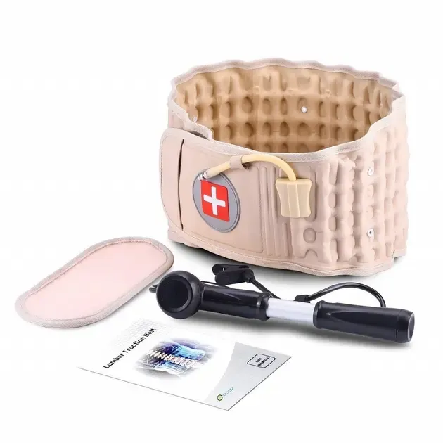 Пневматичний пояс-корсет для спини Spinal Air Traction Waist Belt Brace, поперековий