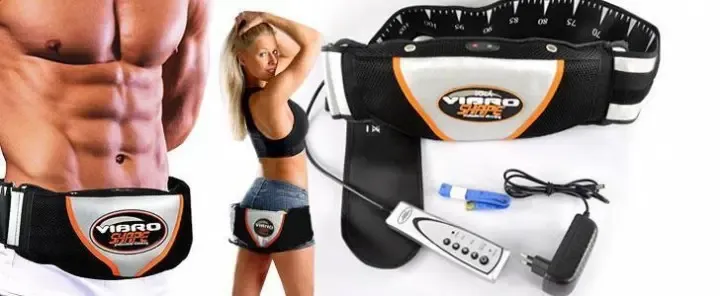 Пояс масажний для схуднення з ефектом сауні Vibro Shape