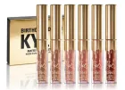 Помада KYLIE Birthday edition матова 6шт К006/02 золото