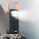 Портативна батарея зовнішня повербанк Power Bank 50000 mAh із сонячною панеллю та ліхтариком YM-635CX