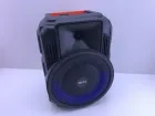 Колонка музична Портативна Bluetooth колонка зі світломузикою RX-8135W з LED-підсвічуваннямBluetooth RX-8135W
