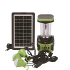 Портативна сонячна автономна система Solar Light DT-9016 панель похідний ліхтар повербанк