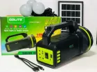 Портативна сонячна система GDLITE GD-2000А універсальна сонячна панель повербанк FM радіо OK