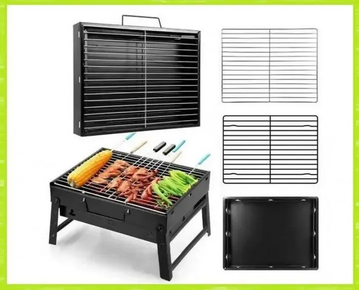 Портативний гриль TL-372 барбекю BBQ Grill Portable складний переносний мангал для дому дачі та туризму