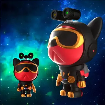 Проектор зоряного неба у вигляді собаки Nebula Dog Projector із 2 лазерами з пультом від USB Проектор зоряного неба у вигляді собаки Nebula Dog Projector із 2 лазерами з пультом від USB