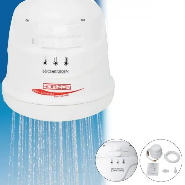 Проточний водонагрівач для душу water heater ST-05 5400W, душовий мінібойлер