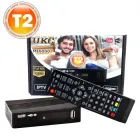 Приставка тюнер T2 UKC T2-0967 з підтримкою wi-fi адаптера 5-12v