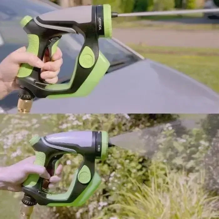 Пістолет-розпилювач SPRAY GUN, Пістолет для миття/поливу високого тиску, з відділенням для піни