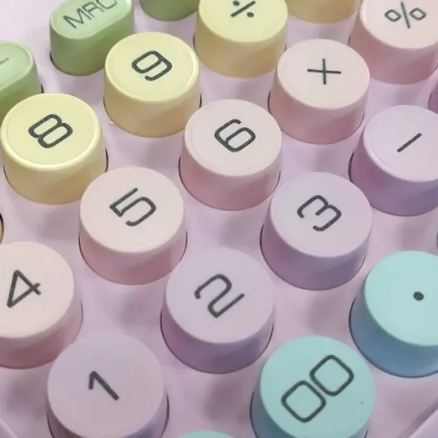 Різнокольоровий офісний калькулятор Karuida KK 2280