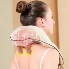 Роликовий масажер для шиї та спини, USB, MASSAGER XL-653 / Електричний масажер