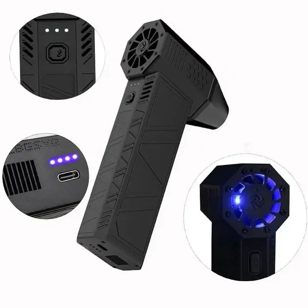 Ручний акумуляторний міні-турбовентилятор, компресор Mini Turbo Jet Fan