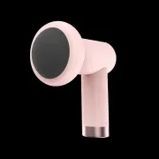 Ручний м'язовий акумуляторний масажер Fascial Gun Vibro Head розслаблюючий масажний антицелюлітний пістолет, 5 насадок