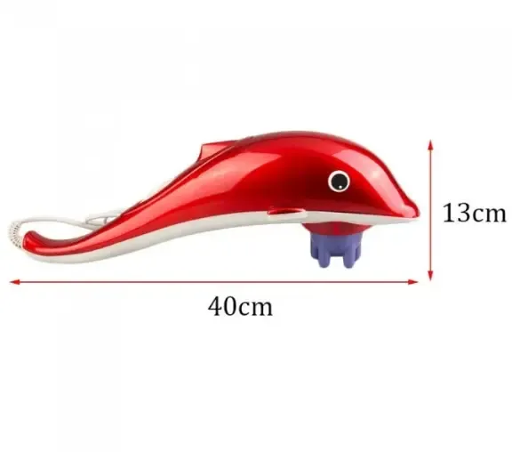 Ручний інфрачервоний вібромасажер для тіла Dolphin