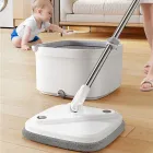 Комплект швабра з відром для миття підлоги Mop with bucket K10, з віджиманням / Складна швабра