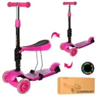 Самокат із сидінням та батьківською ручкою Best Scooter 3в1