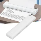 Портативний термопринтер на папері формату A4 Bluetooth-сумісний Portable Thermal Printer Білий