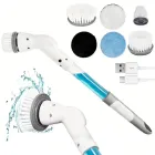 Щітка електрична 8 насадок,360 градусів Cleaning brush AND 1-33