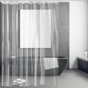 Шторка для ванної кімнати або душу Trento 3D 180x180 см прозорий