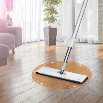 Швабра з віджимом "ледар" SPIN MOP 360, мікрофібра, телескопічна ручка