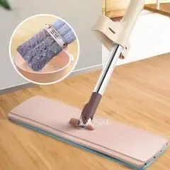 Швабра з віджимом "ледар" SPIN MOP 360, мікрофібра, телескопічна ручка