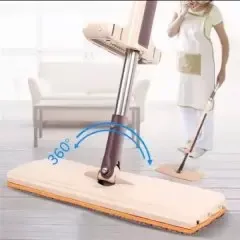 Швабра з віджимом "ледар" SPIN MOP 360, мікрофібра, телескопічна ручка