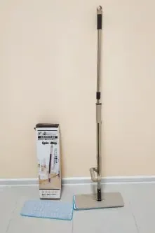 Швабра з віджимом "ледар" SPIN MOP 360, мікрофібра, телескопічна ручка